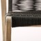 Armen Living Nabila Outdoor Light Eucalyptus Wood and Charcoal Rope Counter and Bar Height Stool 840254333437 - alternate 5